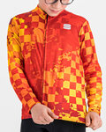 SPORTFUL maillot de invierno de manga larga - KID THERMAL - rojo/amarillo