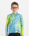SPORTFUL maillot de invierno de manga larga - KID THERMAL - azul/amarillo