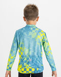 SPORTFUL maillot de invierno de manga larga - KID THERMAL - azul/amarillo