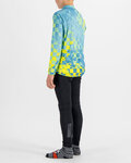 SPORTFUL maillot de invierno de manga larga - KID THERMAL - azul/amarillo