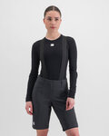 SPORTFUL camiseta de manga larga - MERINO - negro