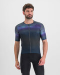 SPORTFUL jersey de manga corta - FLOW SUPERGIARA - azul/negro