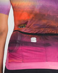SPORTFUL jersey de manga corta - FLOW SUPERGIARA - rosa/beige