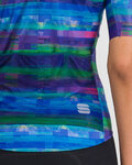 SPORTFUL jersey de manga corta - GLITCH BOMBER - azul