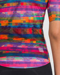 SPORTFUL jersey de manga corta - GLITCH BOMBER - multicolor
