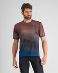SPORTFUL Camiseta de manga corta - FLOW GIARA - marrón/azul