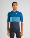 SPORTFUL jersey de manga corta - SNAP - azul