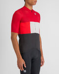 SPORTFUL jersey de manga corta - SNAP - rojo/negro