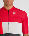 SPORTFUL jersey de manga corta - SNAP - rojo/negro