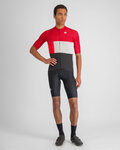 SPORTFUL jersey de manga corta - SNAP - rojo/negro