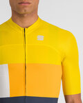 SPORTFUL jersey de manga corta - SNAP - amarillo/azul