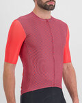 SPORTFUL jersey de manga corta - CHECKMATE - púrpura/rosa