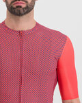 SPORTFUL jersey de manga corta - CHECKMATE - púrpura/rosa
