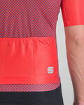 SPORTFUL jersey de manga corta - CHECKMATE - púrpura/rosa