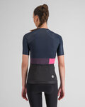 SPORTFUL jersey de manga corta - SNAP - negro/azul