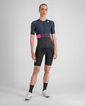 SPORTFUL jersey de manga corta - SNAP - negro/azul