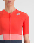 SPORTFUL jersey de manga corta - SNAP - rojo/azul