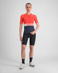 SPORTFUL jersey de manga corta - SNAP - rojo/azul