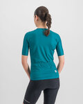 SPORTFUL jersey de manga corta - MATCHY - turquesa
