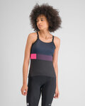 SPORTFUL camiseta sin mangas - SNAP W - negro/azul
