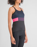 SPORTFUL camiseta sin mangas - SNAP W - negro/azul