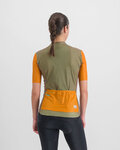 SPORTFUL jersey de manga corta - CHECKMATE - marrón/amarillo