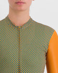 SPORTFUL jersey de manga corta - CHECKMATE - marrón/amarillo