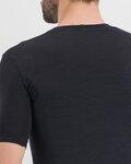 SPORTFUL Camiseta de manga corta - MERINO LAYER - negro