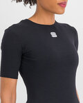 SPORTFUL Camiseta de manga corta - MERINO - negro