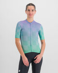 SPORTFUL jersey de manga corta - ROCKET - púrpura/verde claro
