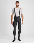 SPORTFUL pantalones largos con tirantes - BODYFIT PRO - negro
