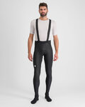 SPORTFUL pantalones largos con tirantes - BODYFIT PRO - negro