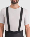 SPORTFUL pantalones largos con tirantes - BODYFIT PRO - negro