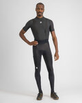 SPORTFUL pantalones largos con tirantes - SUPERGIARA - negro