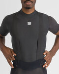 SPORTFUL pantalones largos con tirantes - SUPERGIARA - negro