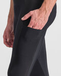 SPORTFUL pantalones largos con tirantes - SUPERGIARA - negro