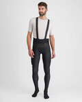 SPORTFUL pantalones largos con tirantes - SUPERGIARA - negro