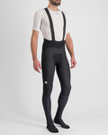 SPORTFUL pantalones largos con tirantes - SUPERGIARA - negro