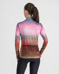 SPORTFUL maillot de invierno de manga larga - FLOW SUPERGIARA THERMAL - rosa/marrón