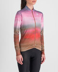 SPORTFUL maillot de invierno de manga larga - FLOW SUPERGIARA THERMAL - rosa/marrón