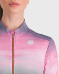 SPORTFUL maillot de invierno de manga larga - FLOW SUPERGIARA THERMAL - rosa/marrón