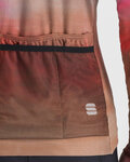 SPORTFUL maillot de invierno de manga larga - FLOW SUPERGIARA THERMAL - rosa/marrón