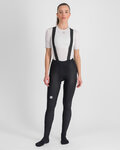 SPORTFUL pantalones largos con tirantes - SUPERGIARA W - negro