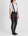 SPORTFUL pantalones largos con tirantes - SUPERGIARA W - negro