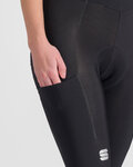 SPORTFUL pantalones largos con tirantes - SUPERGIARA W - negro