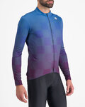 SPORTFUL maillot de invierno de manga larga - ROCKET THERMAL - azul/púrpura