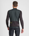 SPORTFUL maillot de invierno de manga larga - CHECKMATE THERMAL - negro/verde