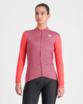 SPORTFUL maillot de invierno de manga larga - CHECKMATE THERMAL - rojo
