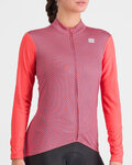 SPORTFUL maillot de invierno de manga larga - CHECKMATE THERMAL - rojo