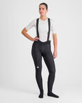 SPORTFUL pantalones largos con tirantes - BODYFIT PRO W - negro